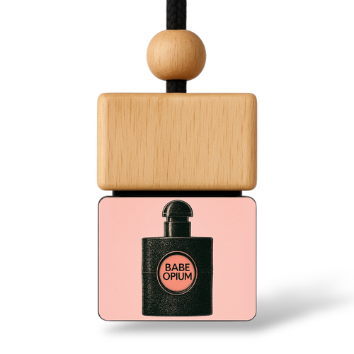 Babe Opium Air Freshener - Inspired by Black Opium Yves Saint Laurent