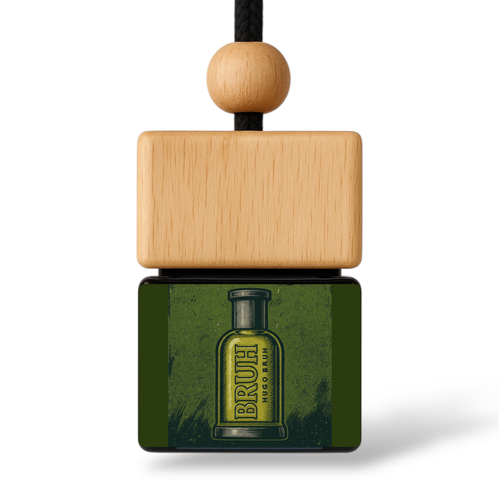 Hugo Bruh Air Freshener - Inspired by Hugo Boss